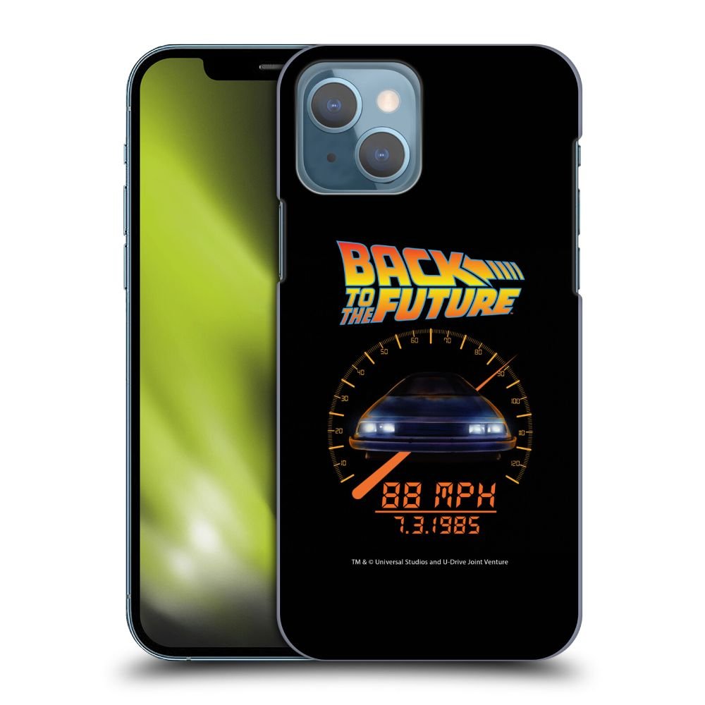 BACK TO THE FUTURE バックトゥザフューチャー (劇場公開 40周年 ) - 88 MPH ハード case / Apple iPhoneケース - PGS